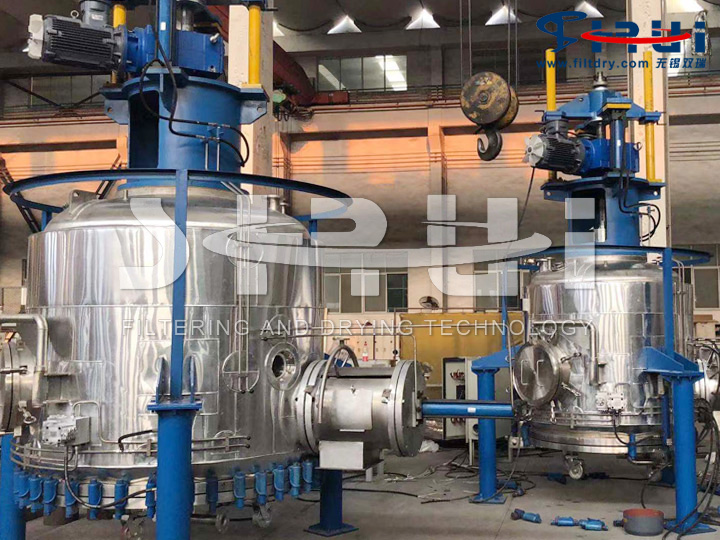 高纯度辛伐他汀心脑血管类药物过滤洗涤干燥一体机