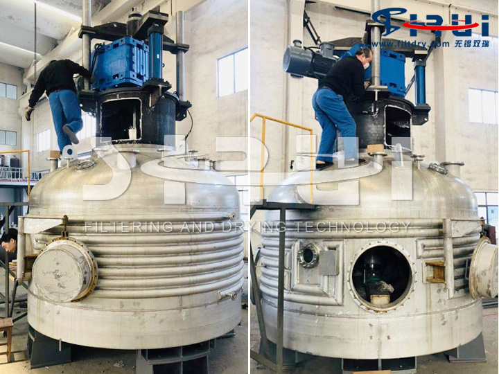 罐式二合一过滤洗涤机