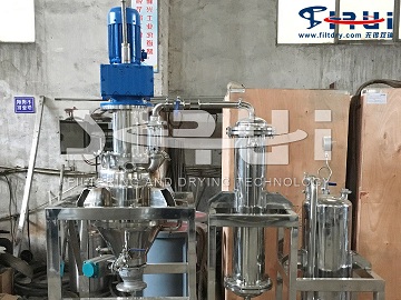 中试过滤洗涤干燥三合一(100L锥形三合一)