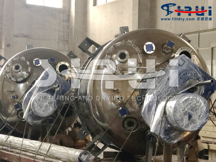 甲基八溴醚阻燃剂过滤洗涤一体机