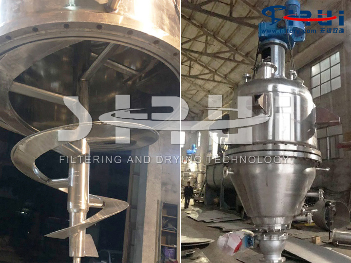 氢化铝锂全密闭反应过滤洗涤干燥一体机