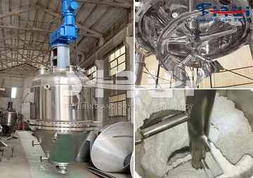 筒锥式反应过滤干燥机的研制和改进